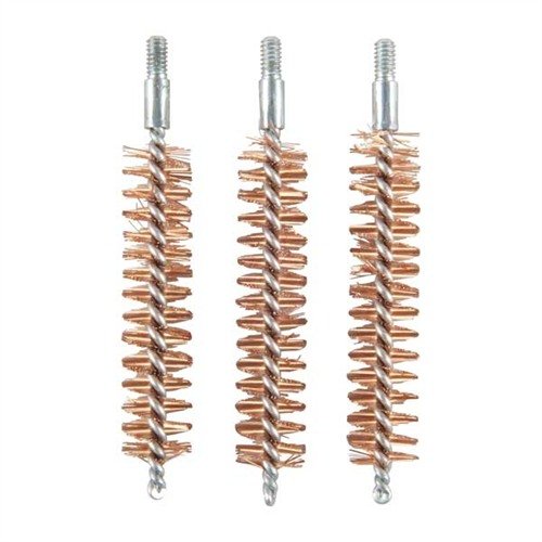 Les brosses de chambre en bronze de Brownells nettoient facilement et en toute sécurité les chambres des fusils, adaptées aux calibres populaires comme le .22-250 et le .308.