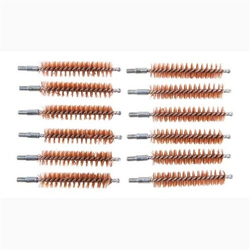 Les brosses de chambre en bronze phosphoreux s'adaptent parfaitement aux calibres .44/.45, offrant un nettoyage efficace grâce à leurs poils de haute qualité.