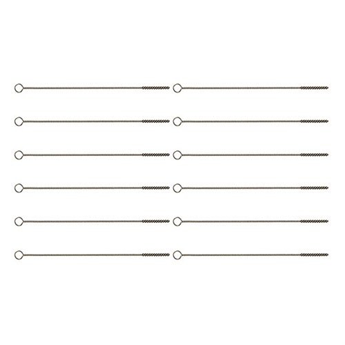 Les brosses en acier inoxydable extra-rigides sont spécialement conçues pour nettoyer les ports de canon de fusil de chasse, en éliminant les résidus de bourre et les dépôts de carbone.