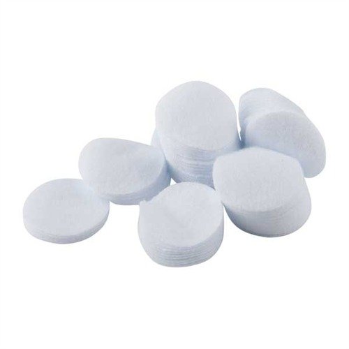 Découvrez les patchs de nettoyage en flanelle 100% coton Brownells 🧼, parfaits pour un nettoyage efficace de votre arme. 100 patchs par sac!