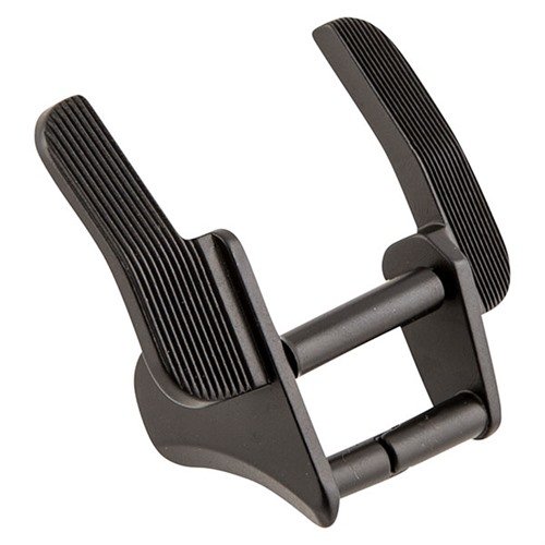 Le safety ambidextre large Ed Brown offre une activation rapide, une qualité inégalée et s'adapte à tous les cadres 1911, disponible en blued ou stainless.