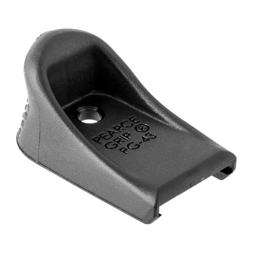 Avec l'extension de magazine PEARCE GRIP pour Glock® 43, tu améliores le contrôle de recul et le confort de tir sans augmenter la capacité ou le poids.