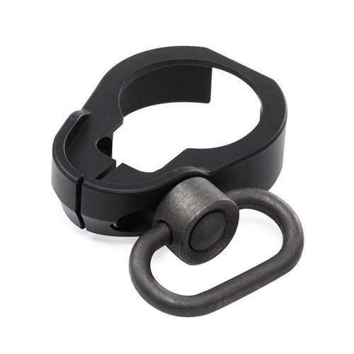 Le EZ Carbine Sling Mount de Daniel Defense s'installe en quelques secondes, est léger, ambidextre et fabriqué en aluminium 6061-T6 avec un fini anodisé noir.