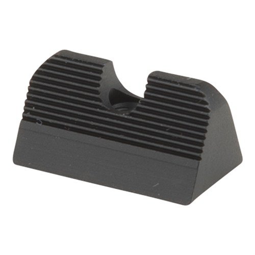 Le 1911 Retro Rear Sight offre une meilleure acquisition de cible avec son large notch, tout en restant fidèle à l'apparence d'origine de ton pistolet.