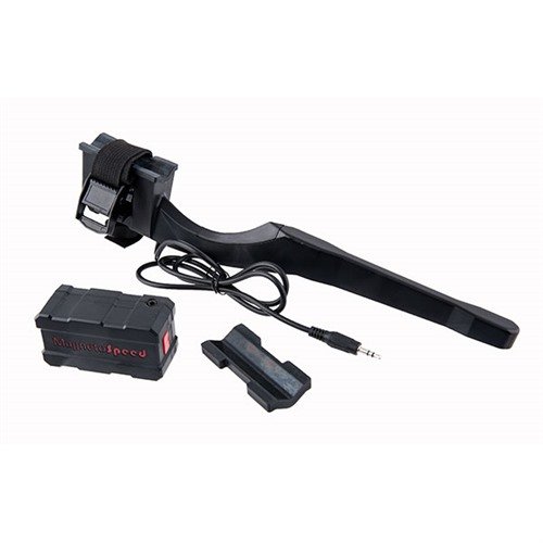 Le chronographe MagnetoSpeed Sporter est facile à utiliser, avec un affichage simple, un système de fixation rapide et des réglages de sensibilité pour des mesures précises.