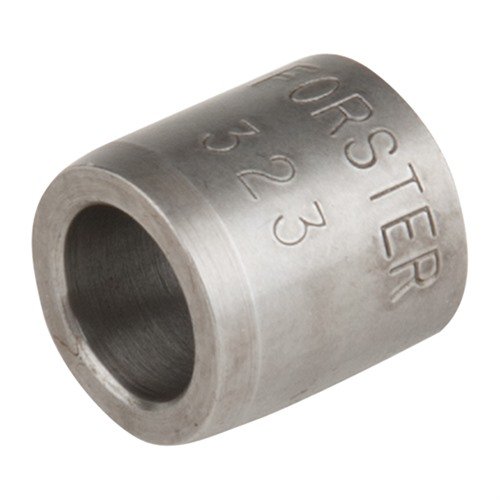 Les bagues de dimensionnement de col Forster, ultra lisses et durables, sont conçues pour les dies Forster Precision Plus, avec des tailles précises en incréments de .001".