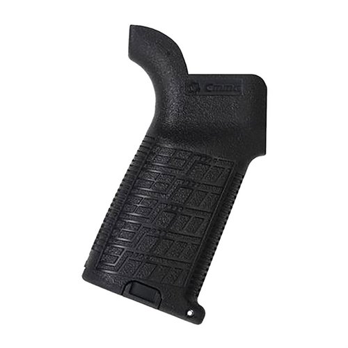 Améliore ton confort avec la CMMG ZEROED Pistol Grip, offrant un angle de 20°, un grip stylisé et un rangement pratique. Installation facile sur toutes les armes AR.