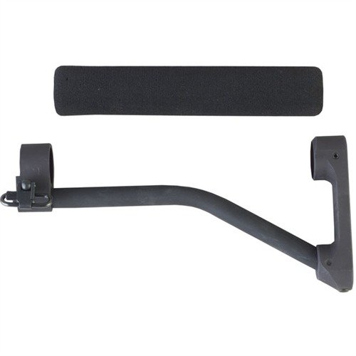 Le AR-15 ARFX SKELETON STOCK est léger et robuste, offrant plusieurs points d'attache pour sangle et un confort optimal grâce à son revêtement en mousse.