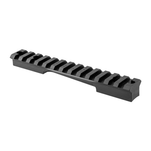 Les bases ONE PIECE pour Remington 700 offrent une précision CNC, un ajustement parfait et acceptent les anneaux Picatinny et Weaver, idéales pour tes optiques.