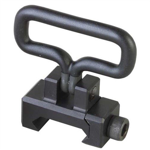 L'adaptateur MCTAR-06 te garantit un point d'attache solide pour ta sangle, avec un swivel pivotant et un revêtement en caoutchouc pour éviter le bruit.