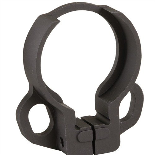 L'adaptateur de sangle AR-15 en aluminium 6061 s'installe facilement sans outils, compatible avec les stocks télescopiques et les sangles tactiques.
