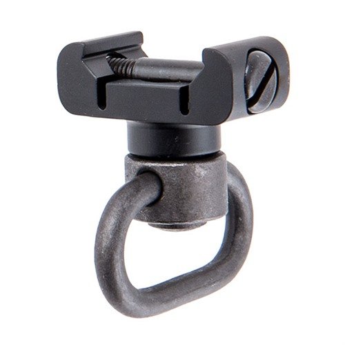 Le QD Rail Mount Sling Swivel de Daniel Defense stabilise ton arme, limite le mouvement rotatif et s'adapte à tous les rails Picatinny pour un contrôle optimal.