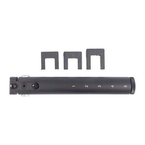 Transforme ton AK-47 avec cet adaptateur en aluminium qui permet d'installer une crosse M4 réglable, offrant 5 positions de verrouillage et un rangement intégré.