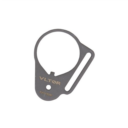 La plaque de fixation VLTOR SASE-1 en acier offre une attache de sangle sécurisée et ambidextre, facile à installer pour les tireurs gauchers ou droitiers.