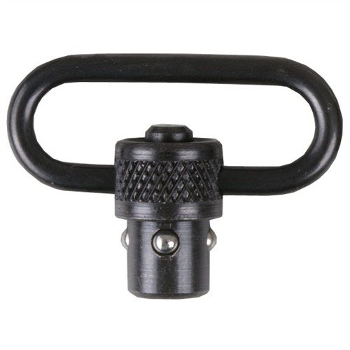 Le swivel AR-15/CAR-15 en acier offre une attache solide et fiable, avec rotation à 360°, bouton central et prise sécurisée, idéal pour un transport confortable.