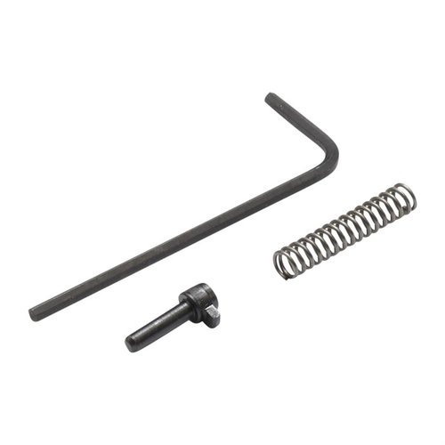 Le mag release en acier durci est plus long de 1/16