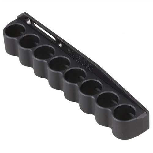Le RECEIVER MOUNT SHOTSHELL HOLDER de MESA TACTICAL te permet d'avoir 8 cartouches de 12 ga à portée de main pour un rechargement rapide et sécurisé.
