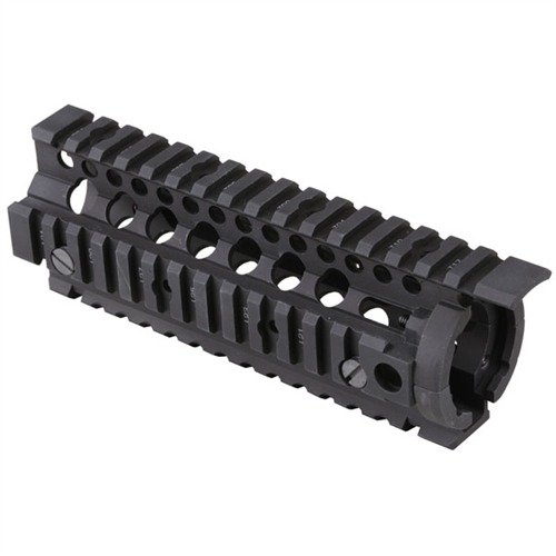 Le rail Omega de Daniel Defense est léger, facile à installer sans modification et offre des options de montage maximales pour tes accessoires.