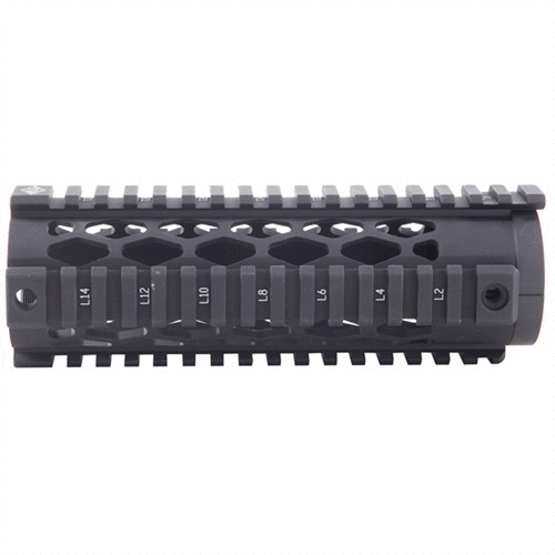 Les garde-mains AR-15 Diamond offrent un design unique avec des aérations en diamant, quatre rails Picatinny et une construction en aluminium 6061 T6 pour une légèreté optimale.