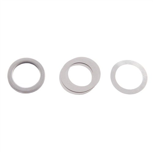 Les shims en acier dur assurent un ajustement précis pour les flash hiders et muzzle brakes, offrant jusqu'à 90° de rotation pour un alignement parfait.