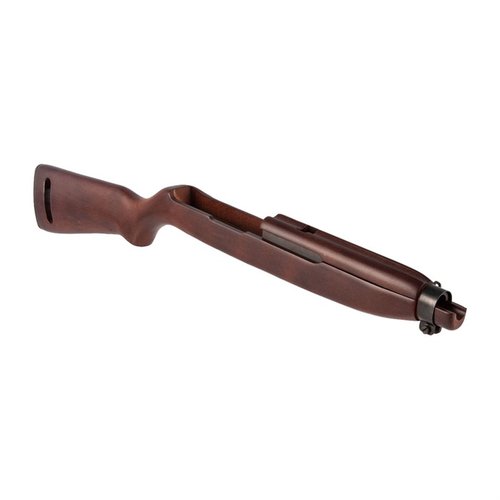Transforme ton 10/22® en un M1 Carbine réaliste avec ce crosse en bois de hêtre, facile à installer, et sans modifier l'action d'origine.