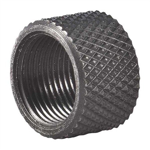 Protège ton canon fileté quand tu n'as pas d'accessoire installé. En acier inoxydable 303, finition noire, il s'adapte aux canons Lone Wolf et similaires.