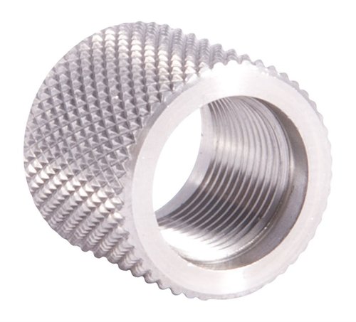Protège facilement les filetages et la couronne de ton arme avec ce thread protector en acier inoxydable, léger et à prise rapide grâce à son extérieur strié.