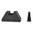 AMERIGLO XL OPT COMP SIGHTS SERRATED .315"F/.394"R FOR GLOCK