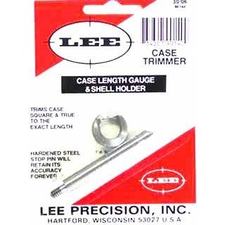 Le Case Length Gauge de LEE PRECISION te permet de couper avec précision et d'égaliser le collet de tes cartouches 30/06 Springfield facilement.