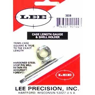 Le Case Length Gauge de LEE est un outil précis et facile à utiliser pour couper à la bonne longueur et égaliser l'embout de tes douilles .303 British.