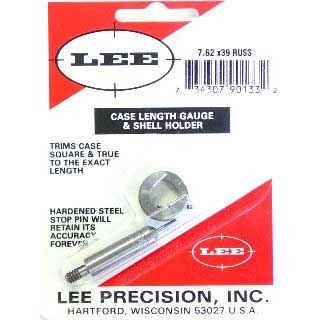 Le Case Length Gauge de LEE te permet de couper précisément et d'égaliser l'embout de tes douilles 7.62x39, facile à utiliser avec le Cutter et Lock Stud.