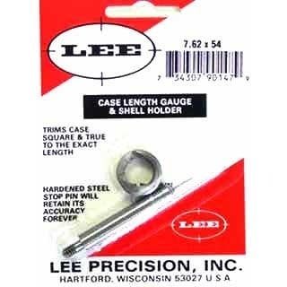 Le CASE LENGTH GAUGE de LEE PRECISION te permet de couper et d'ébavurer tes douilles avec précision, facile à utiliser avec le Cutter et Lock Stud.