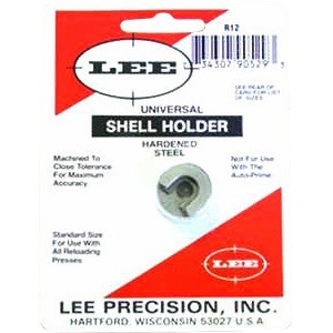 Le Lee Universal Shellholder #12 est un porte douille universel compatible avec la plupart des presses de rechargement, idéal pour tes besoins de rechargement.
