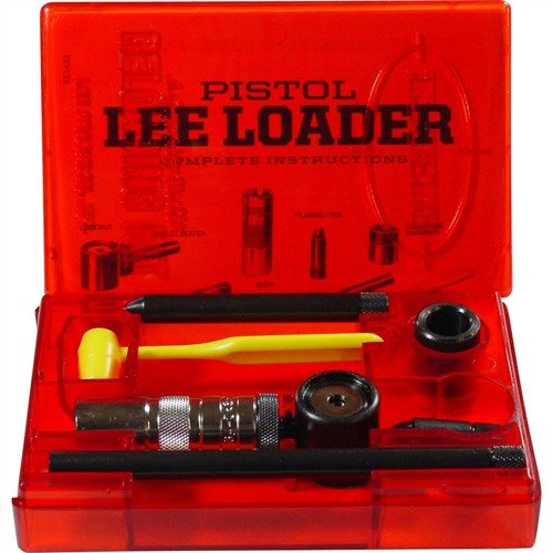 Le Lee Loader est un système de rechargement complet pour 44 Magnum, incluant tout le nécessaire : Sizing Die, Decapping Chamber, Bullet Seater et plus.