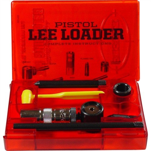 Le LEE CLASSIC LOADER pour 45 ACP est un système de recharge complet avec tout le nécessaire : Sizing Die, Decapping Chamber, Bullet Seater et plus.