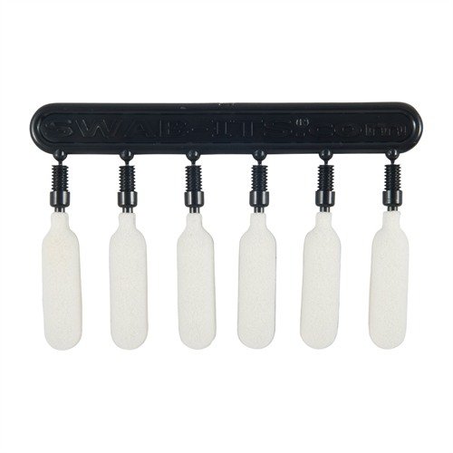 Les Bore Tips de SWAB-ITS sont des embouts en mousse réutilisables qui remplacent efficacement les jag et patchs, s'adaptent aux tiges 8-32 et nettoient en profondeur.