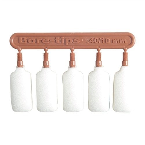 Les Bore Tips sont des embouts en mousse réutilisables pour un nettoyage précis, compatibles avec les tiges de nettoyage et absorbent les solvants uniformément.
