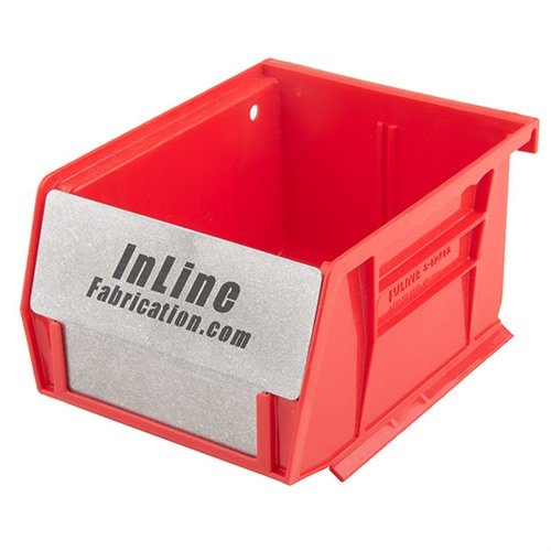 Les Bullet Bin Barriers augmentent la capacité de tes bacs. Découpés au laser en aluminium, ces inserts sont parfaits pour le stockage prolongé de composants.