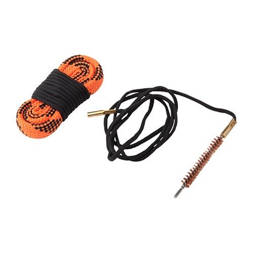 Le KNOCKOUT 2-PASS GUN ROPE CLEANER facilite le nettoyage de ton arme avec un système rapide et efficace, incluant brosse, ligne d'alimentation et corde lavable.