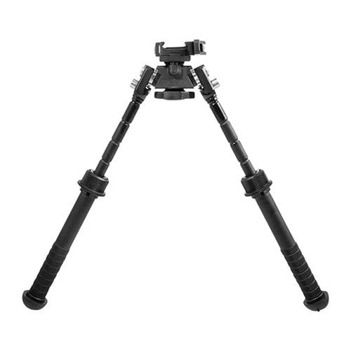 Le Bipod Atlas PSR offre des jambes non rotatives, un angle de 30° en pan et cant, et 5 positions de jambes pour une stabilité optimale lors de tes tirs.
