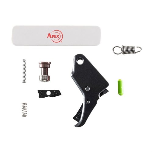 Améliore ton S&W Shield avec ce kit qui remplace le trigger d'origine par un modèle en aluminium, réduisant le pré-travel et l'over-travel de 20%.