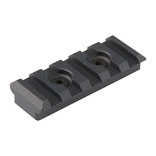 Ajoute des sections de rail Picatinny en aluminium à tes garde-main KeyMod pour un montage facile d'accessoires. Disponible en segments de 2,1