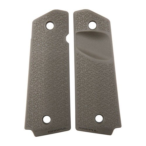 Les MOE Grip Panels pour 1911 offrent une construction en polymère renforcé, un design anti-torsion, une texture anti-glisse et une coupe agressive pour le relâchement du chargeur.