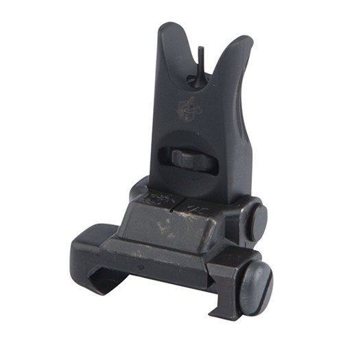 Le KAC Flip-Up Micro Front Sight est léger, réglable sans outils et se plie à plat pour ne pas interférer avec ton optique principale, idéal pour des corrections rapides.
