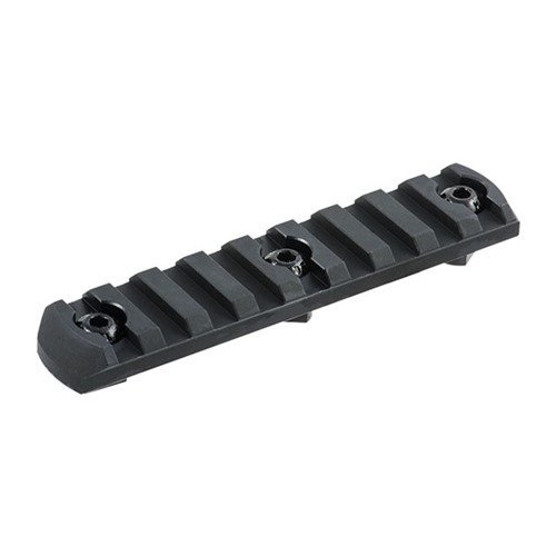 Fixe facilement des accessoires Picatinny sur tes garde-main M-LOK avec ces rails en aluminium légers et durables, disponibles en plusieurs tailles.