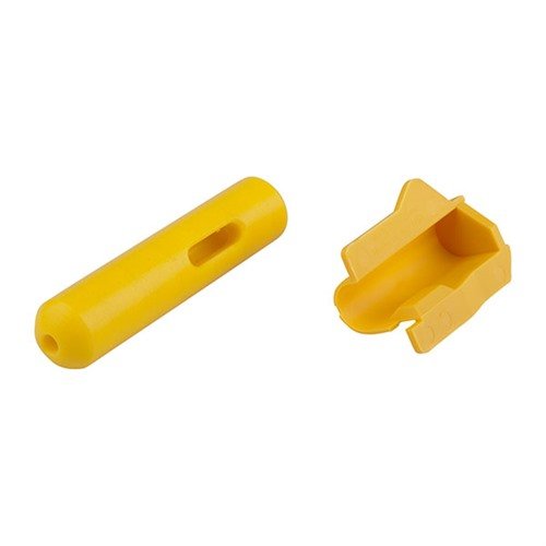 Le M1 Muzzle Buddy aligne parfaitement ta tige de nettoyage avec le canon et permet de changer de brosse sans l'enlever, tout en protégeant le muzzle.