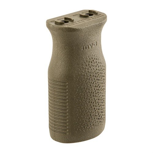 Le M-LOK MVG est une poignée verticale légère en polymère, offrant un contrôle optimal grâce à sa texture TSP et s'adapte parfaitement aux garde-main M-LOK.