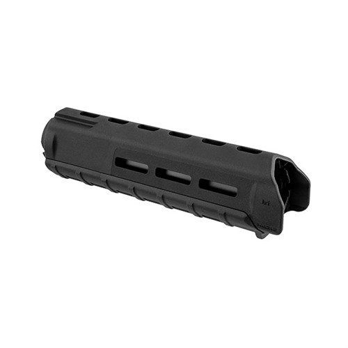 Les garde-mains Magpul MOE M-LOK pour AR-15/M16 sont légers, robustes et offrent des slots M-LOK pour ajouter facilement des accessoires comme des lampes et des poignées.