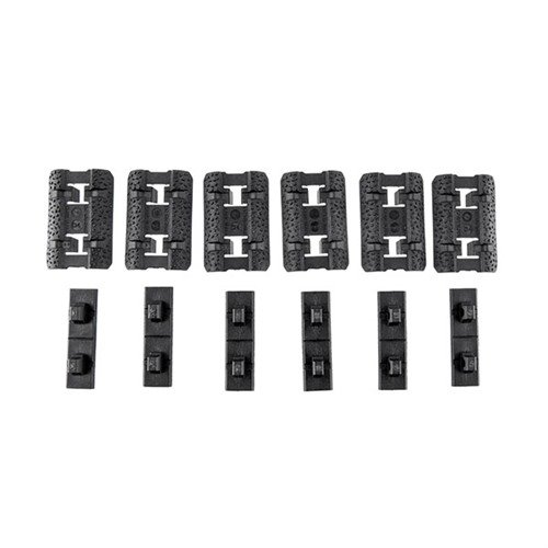 Les couvertures M-LOK Type 2 de MAGPUL offrent une installation facile, une texture antidérapante et un design personnalisable pour ton AR-15.