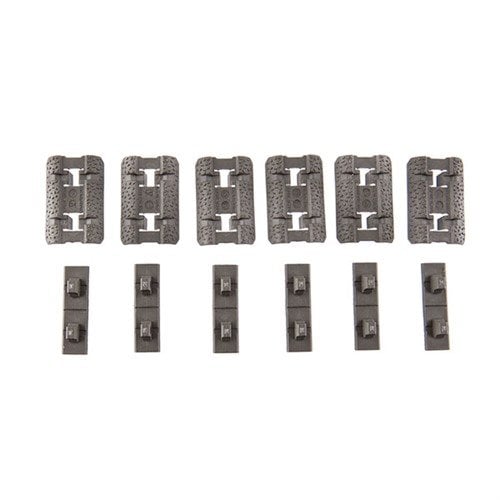 Les couvre-rails M-LOK Type 2 de MAGPUL offrent une installation facile, une texture antidérapante et une personnalisation de couleur pour un look unique.